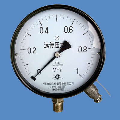 YTZ-150電阻遠(yuǎn)傳壓力表上海自動(dòng)化儀表四廠