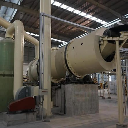 Core component replacement and maintenance of organic fertilizer production line