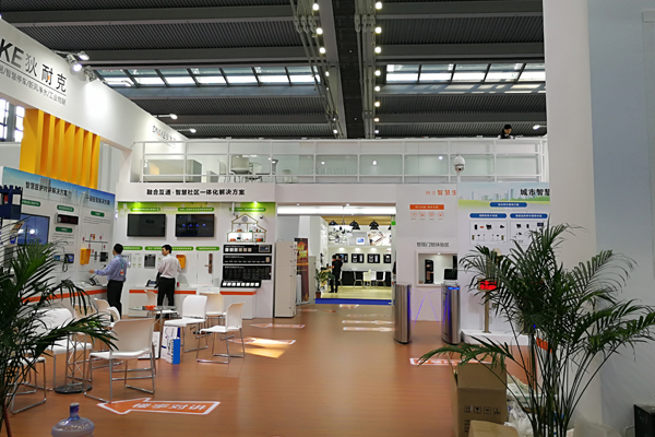 狄耐克-深圳安博会218平米二层搭建