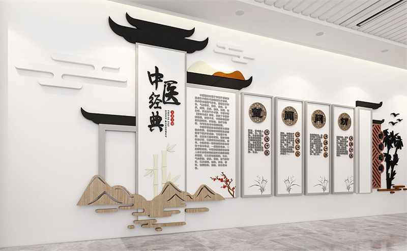 徽派国风文化墙