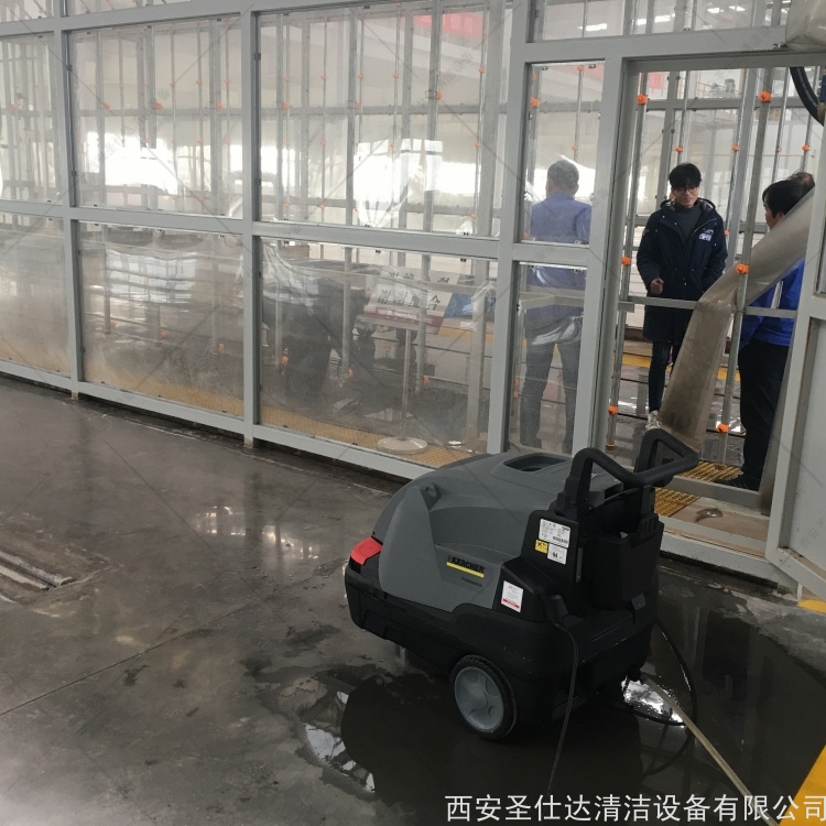 karcher凯驰高压清洗机HDS7/16C咸阳某汽车厂交机现场