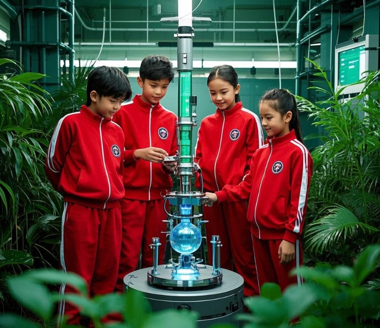 探秘科技与自然 争做新时代红色少年