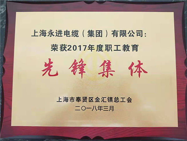 2017年度职工教育先锋集体
