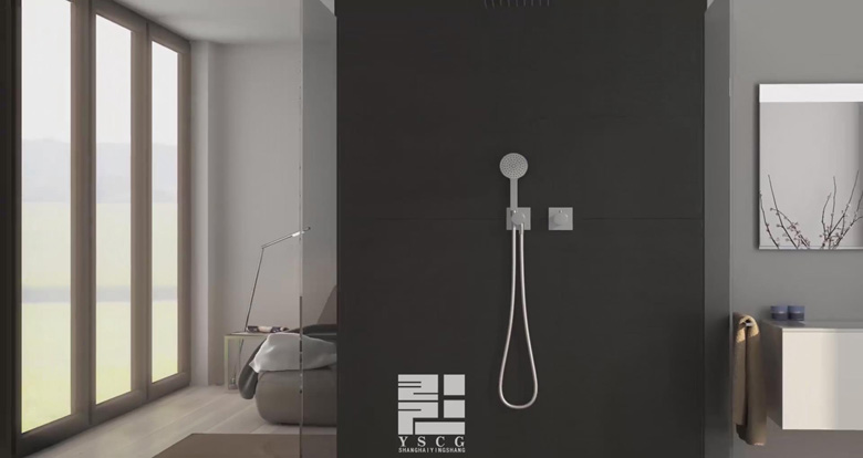 花洒淋浴安装动画