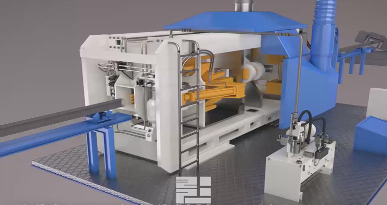 利德焊轨生产线演示动画